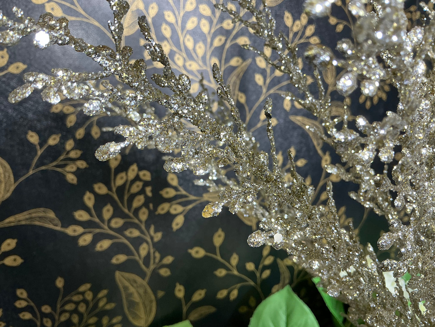 glitter/sequin artemisia bush, MTX62289