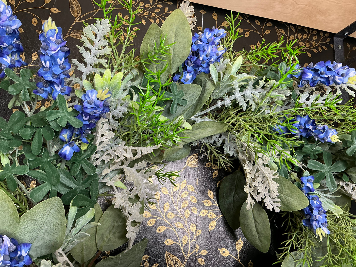 Blue Bonnet Wreath