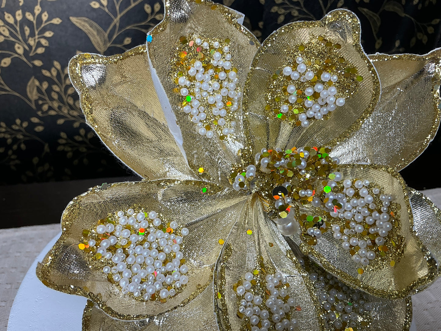Sequin Magnolia, XG1116-GO