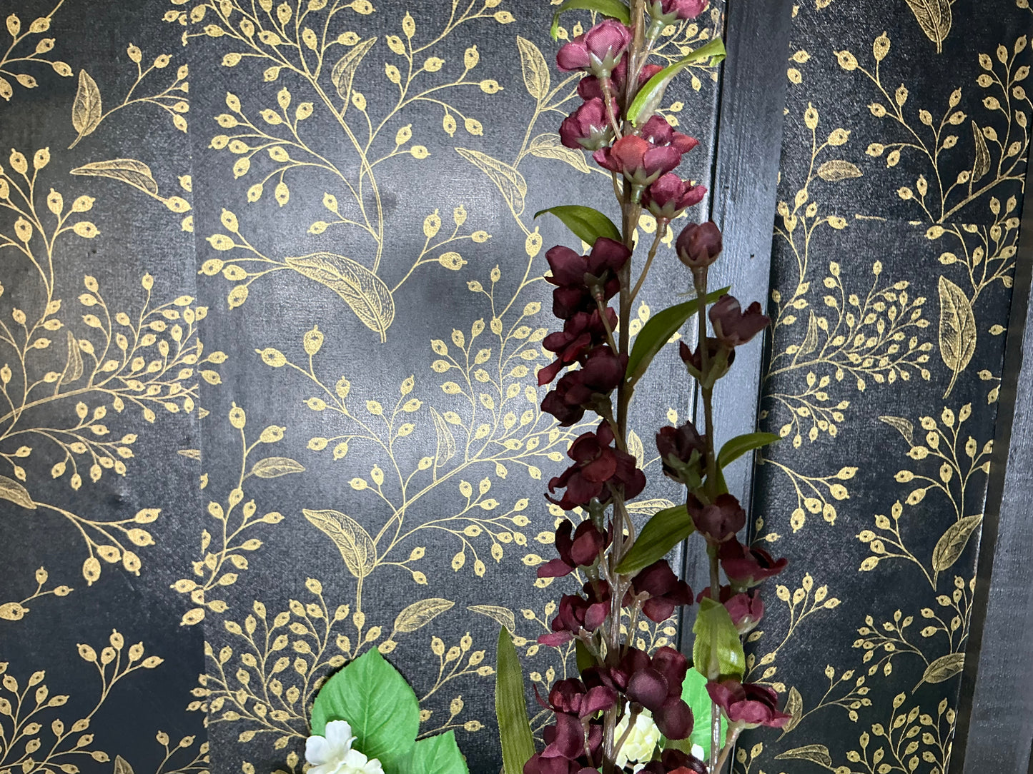 Flowering Astilbe spray - Burgundy