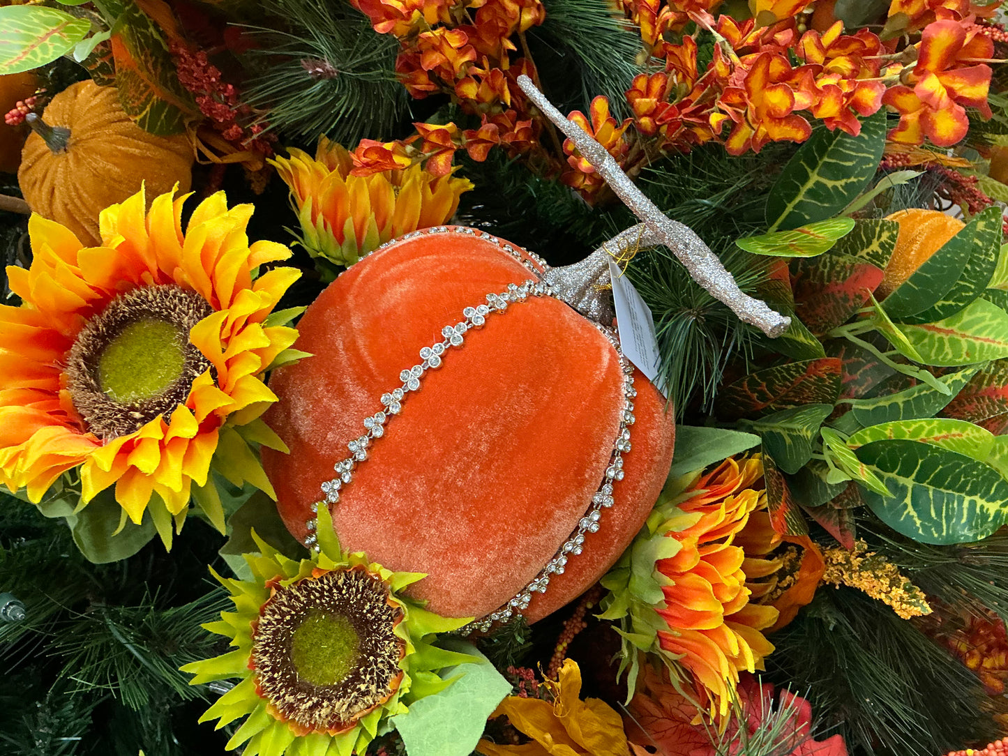 Orange Jeweled Pumpkins, Mark Robert’s