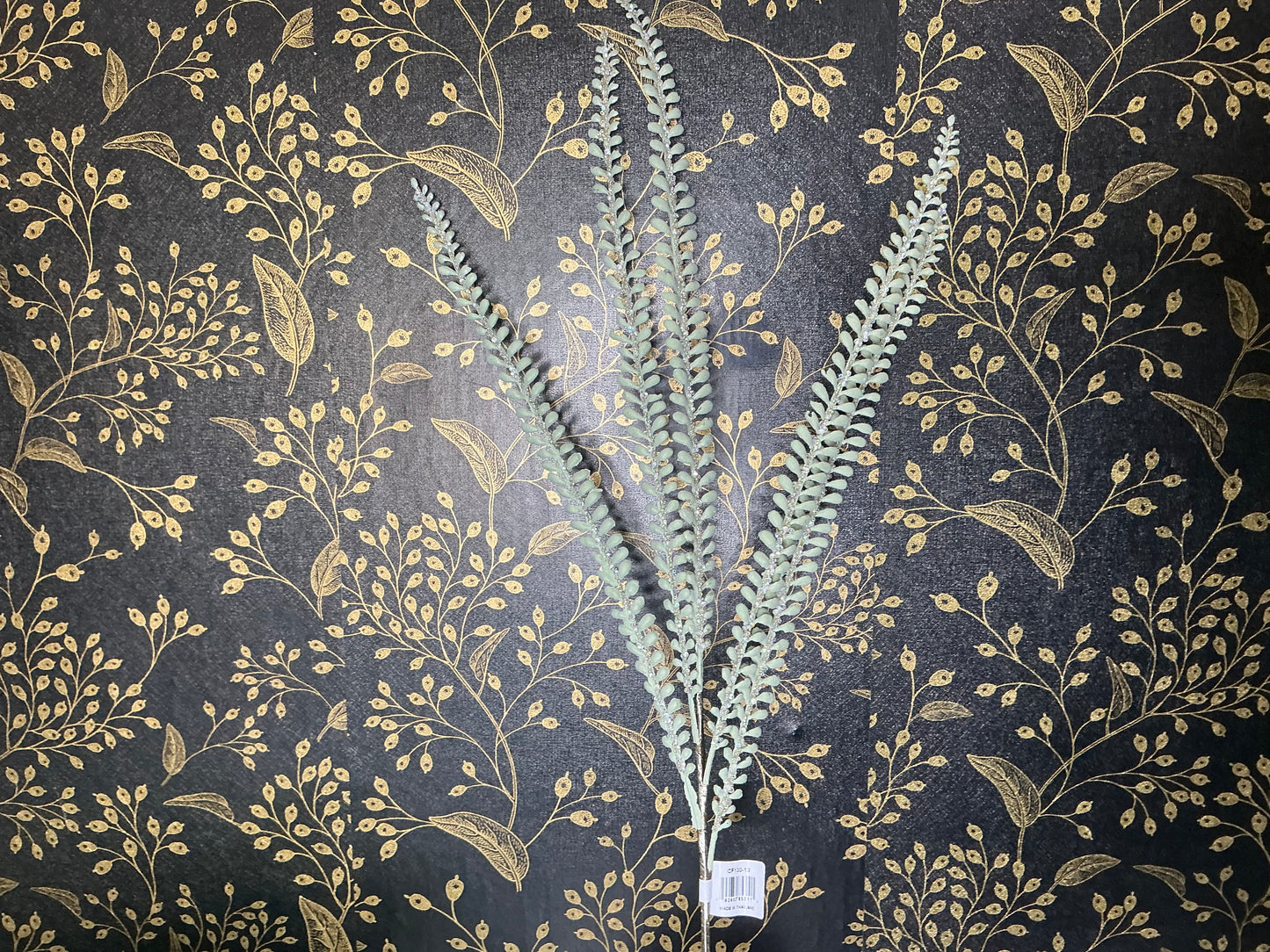 Light Green jeweled fern stem, CF100-13