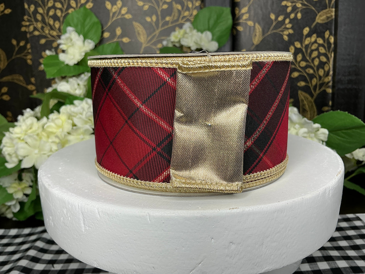Burgundy Plaid - John Mark - 2.5”