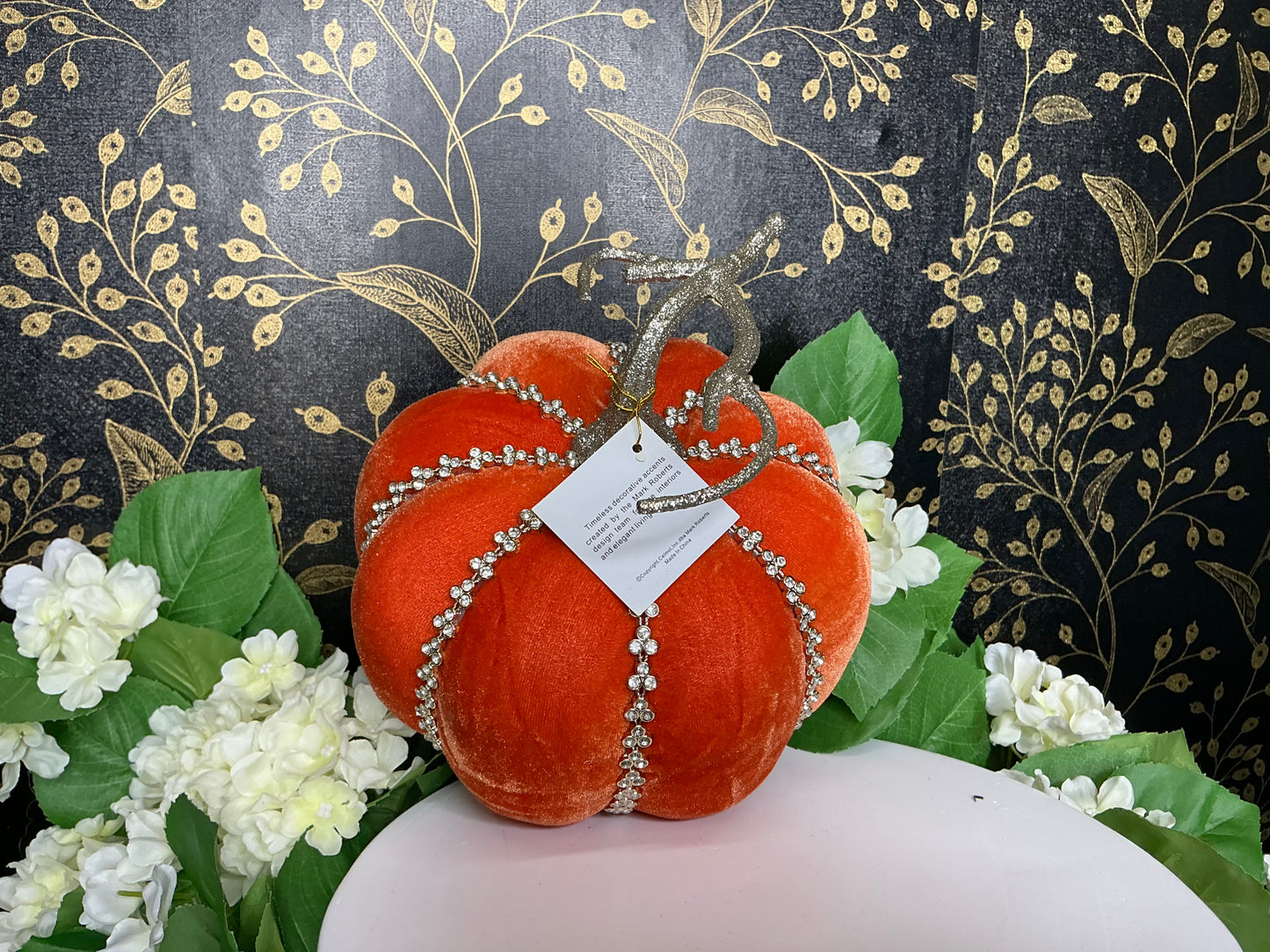 Orange Jeweled Pumpkins, Mark Robert’s