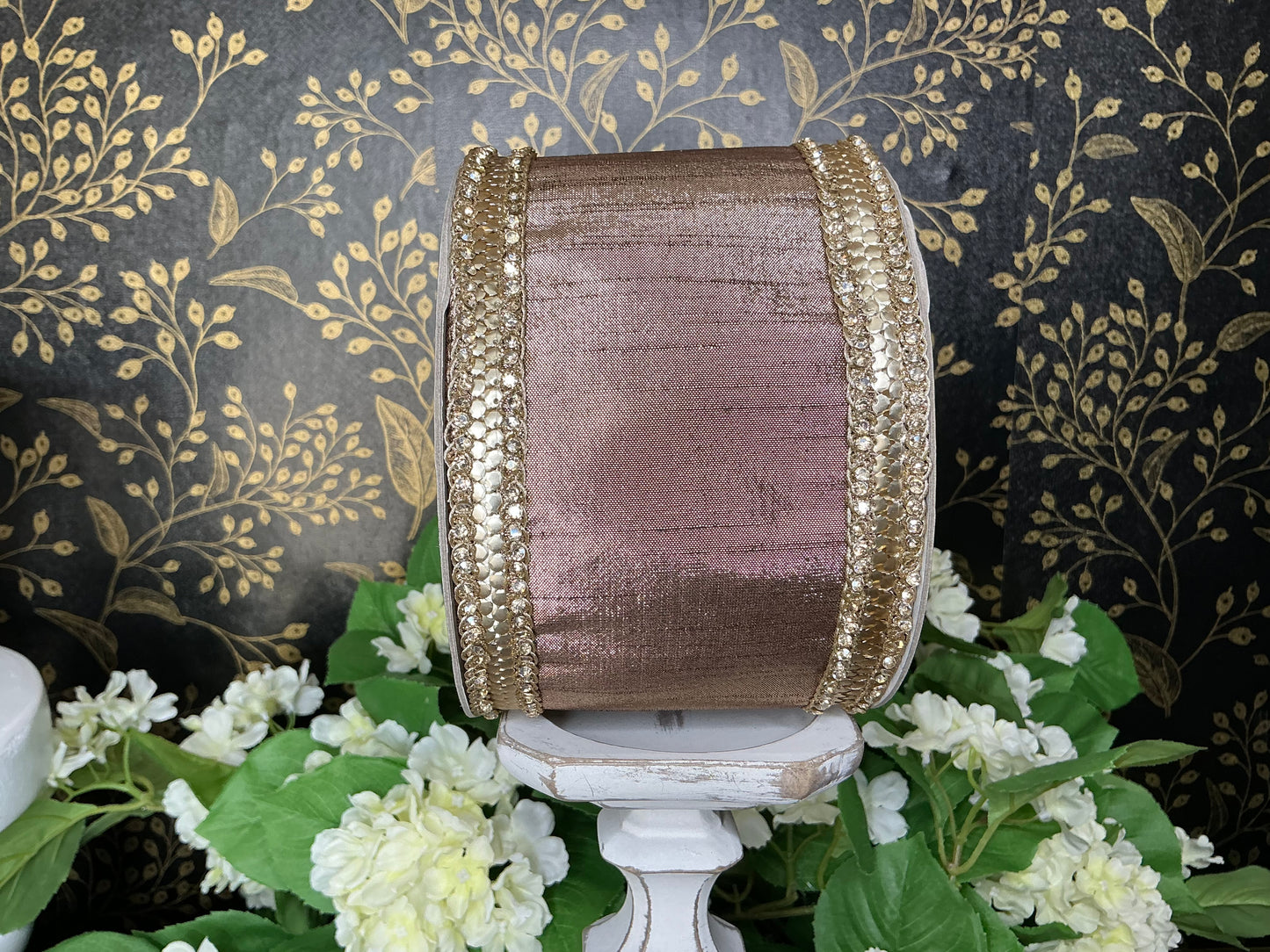 Diamond Riviera Ribbon, Farrisilk designer ribbon, RK831-29