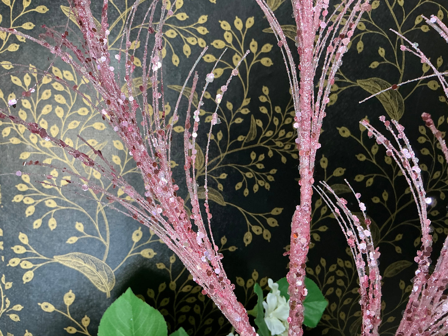 Pink sequin Pampas grass, MTX68965