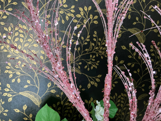 Pink sequin Pampas grass, MTX68965