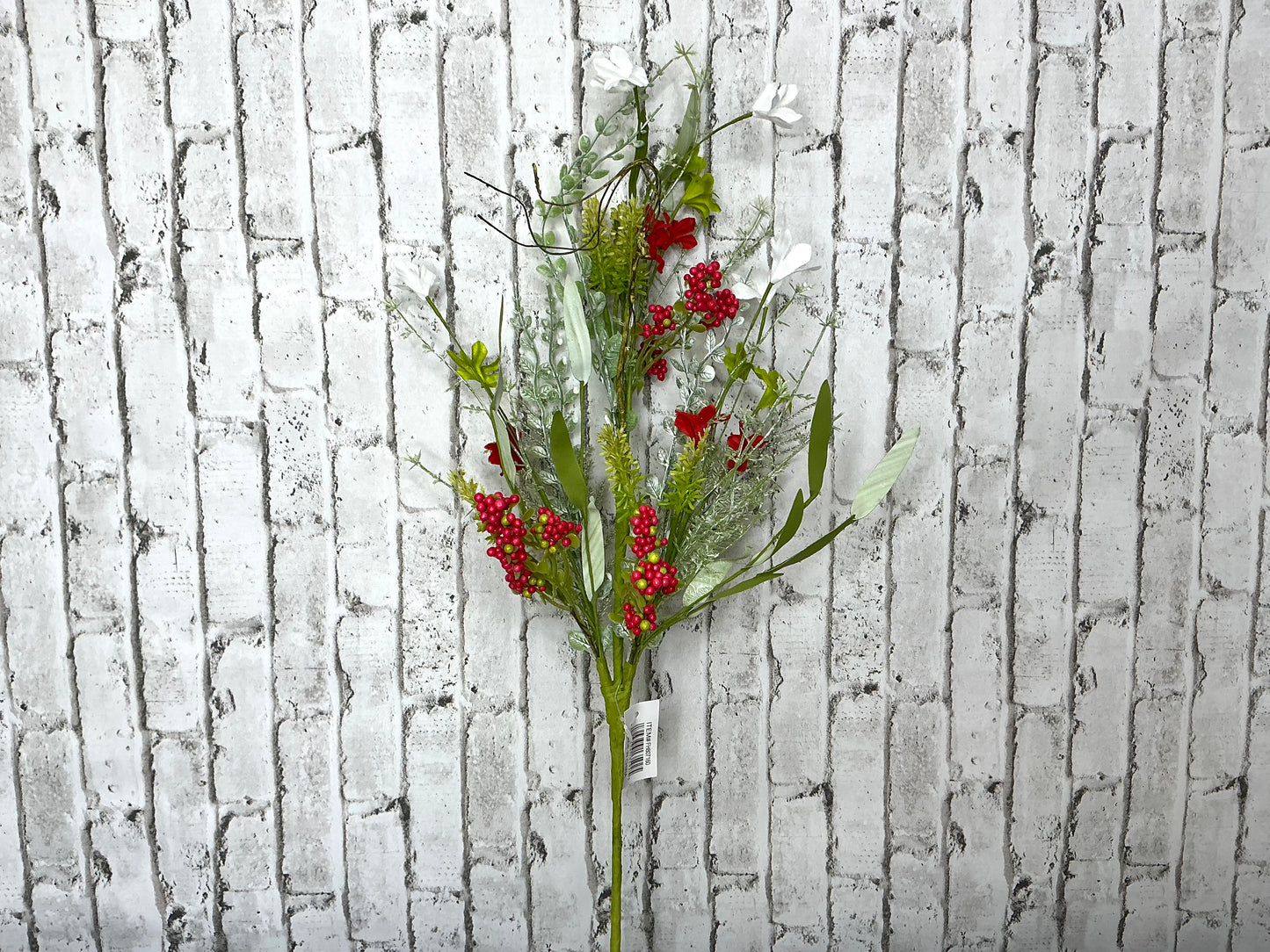 Filler Flower, Red/Green/White, FH807160