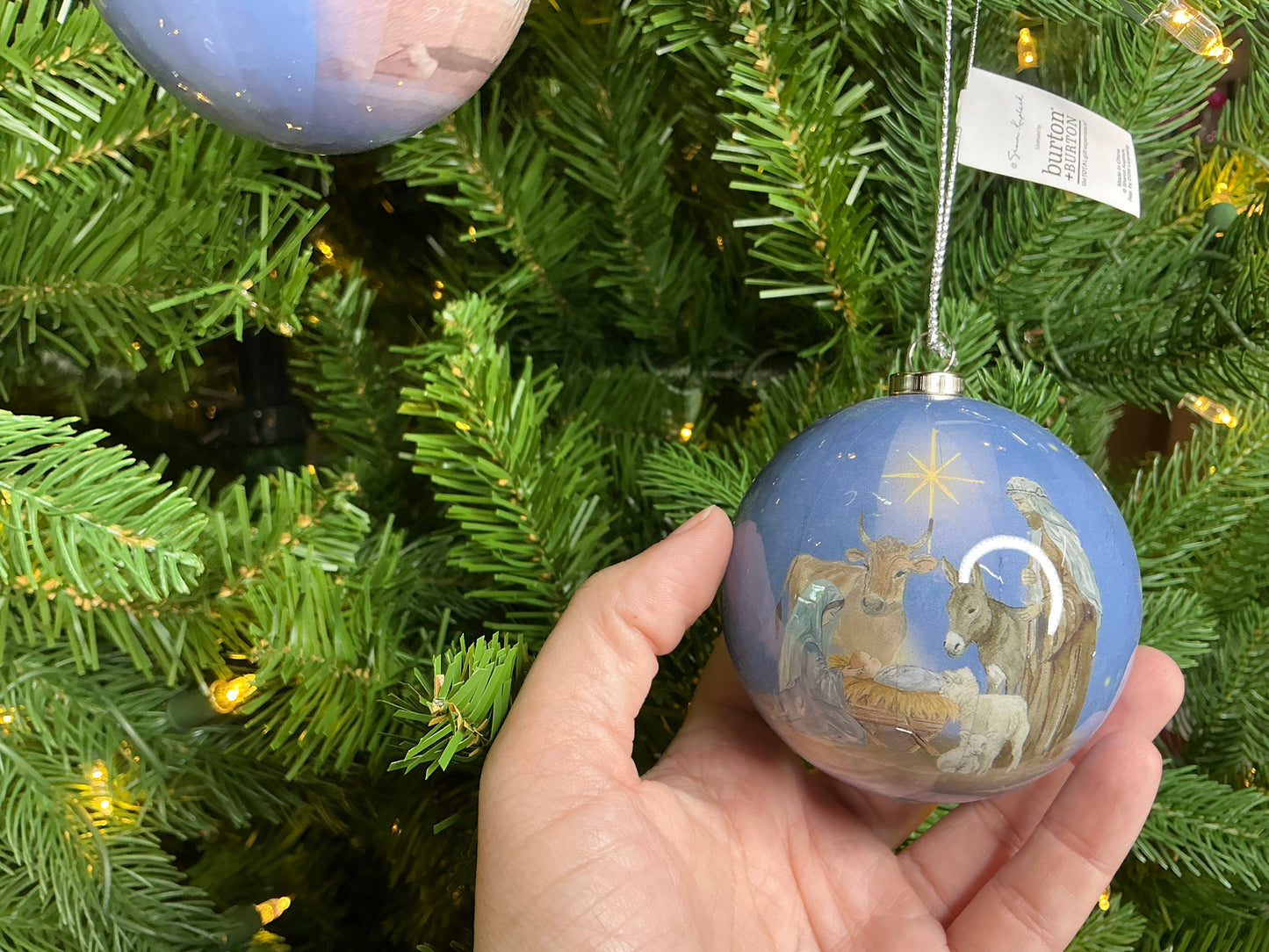 Nativity 3” Ball Ornament
