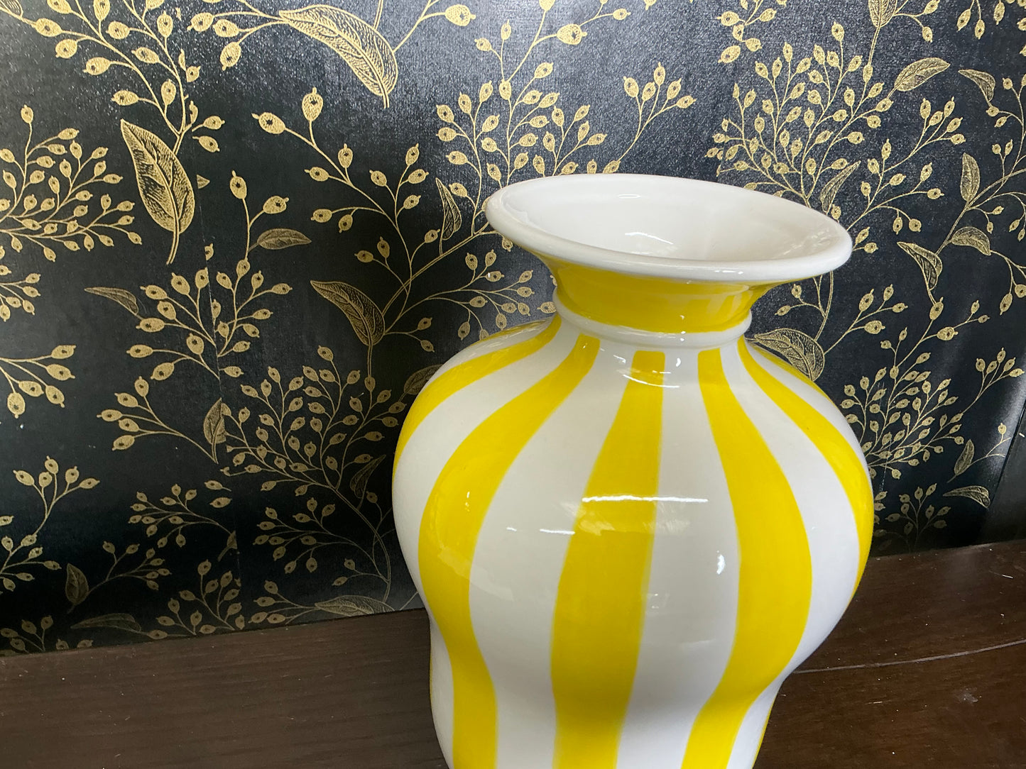 Yellow and white jar set, Mark Roberts