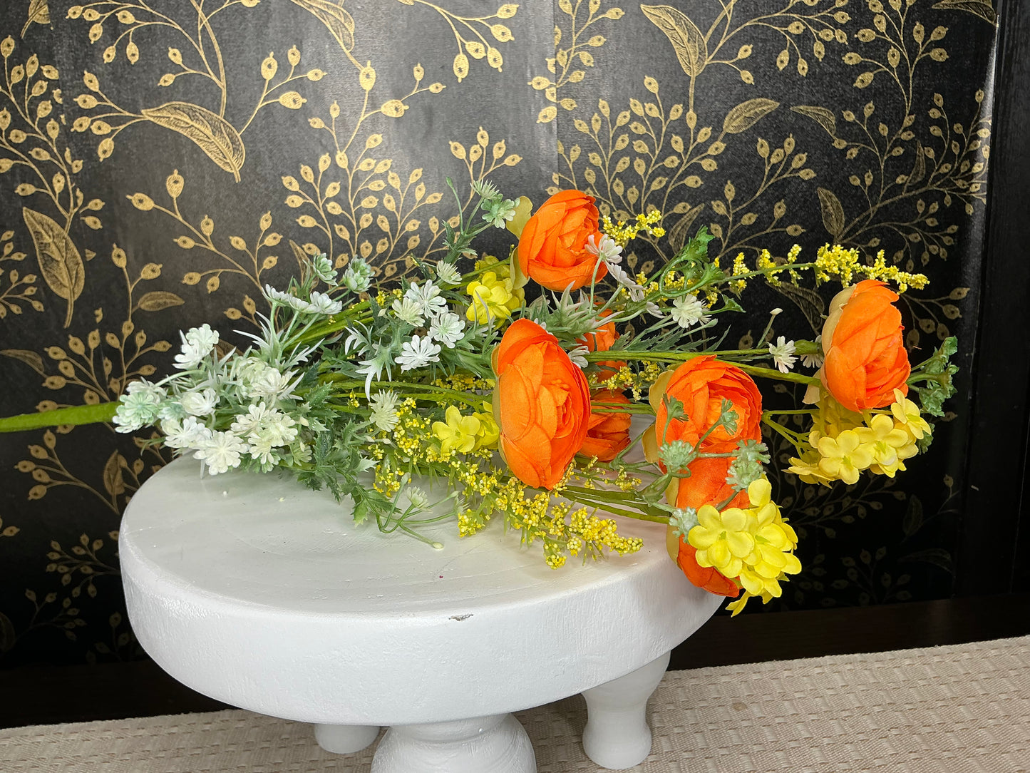 Orange Ranunculus Mixed Bush - 40218-OR