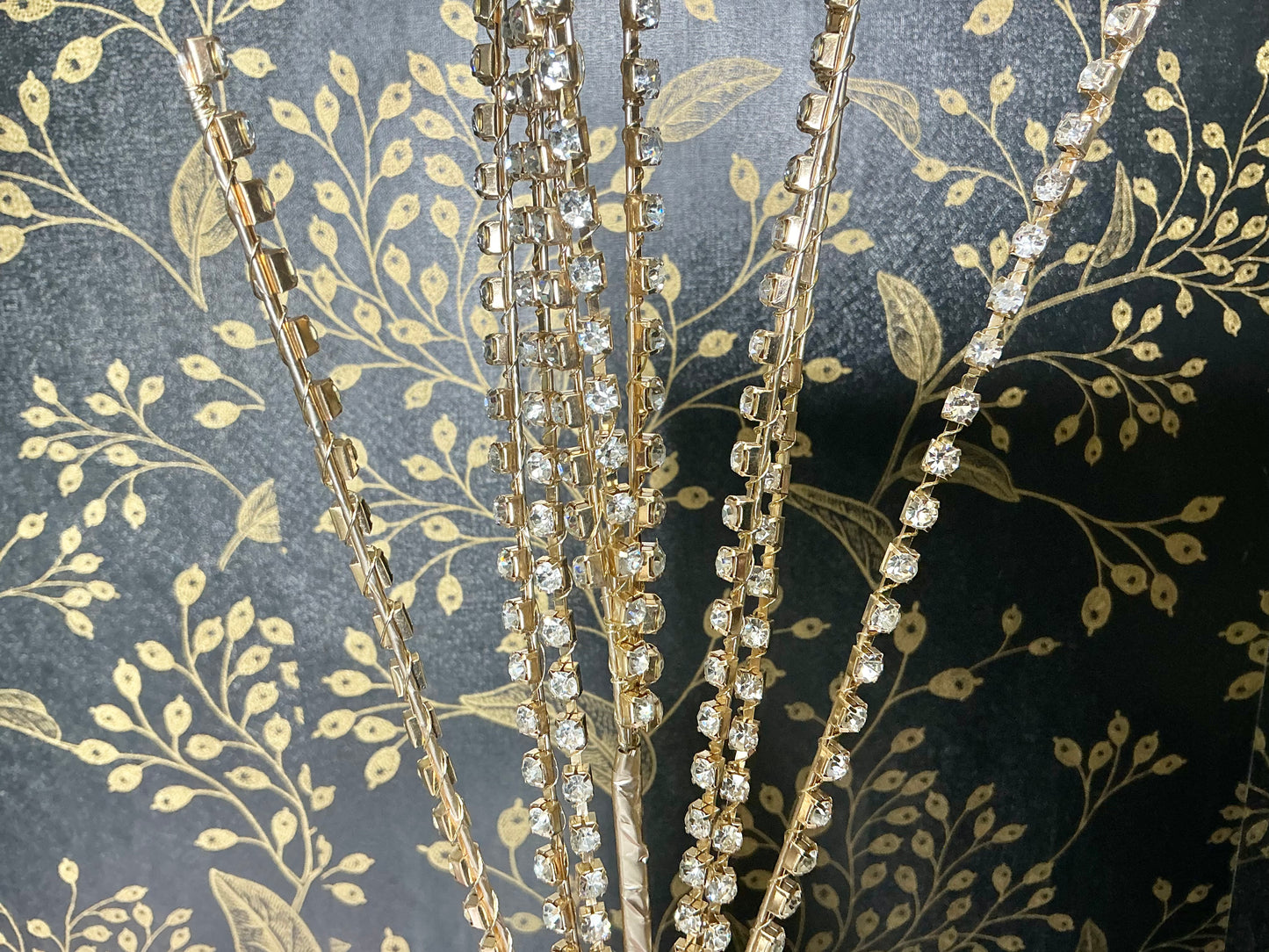 Gold Spray with Gems, 98335