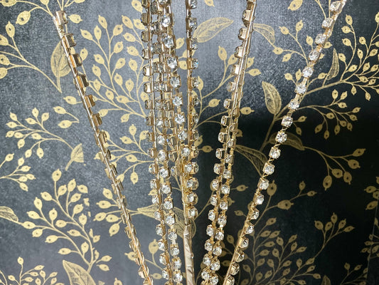Gold Spray with Gems, 98335