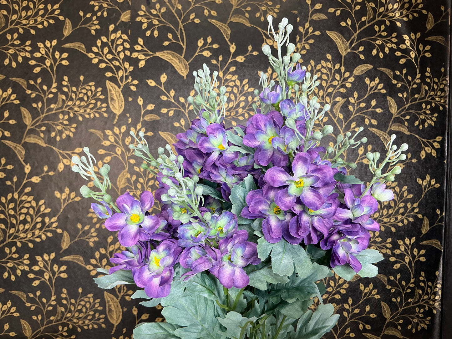 Purple Delphinium Bush - 84296-PU