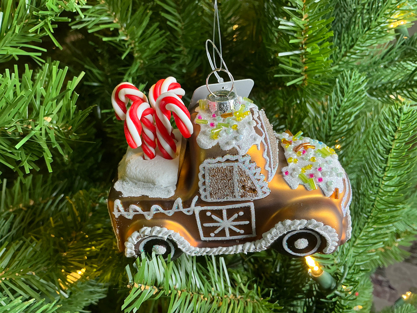 Gingerbread Truck Ornament