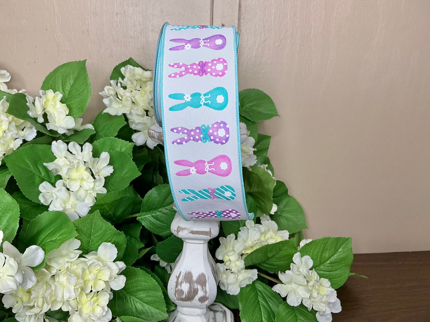 Pastel bunny ribbon, RGF1550WT