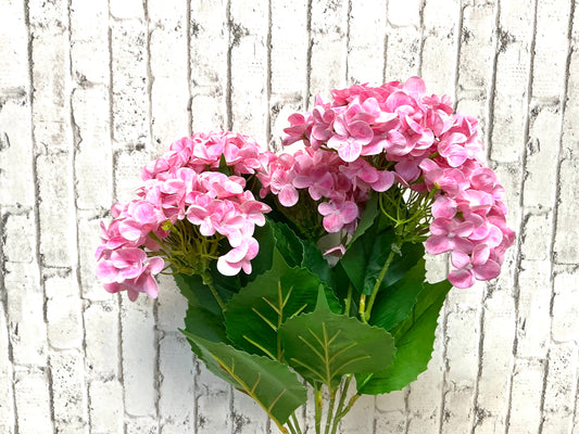 Pink Hydrangea Bush, 22”, MTF24160