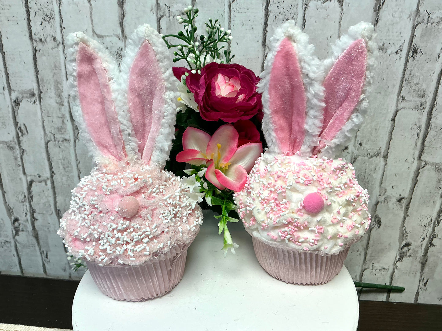 Bunny Ear Cupcake Set of 2, MT26325