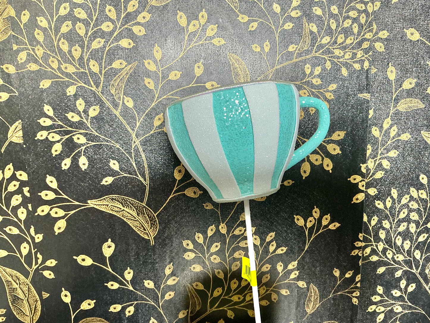 Mint tea cup pick - 63866BL