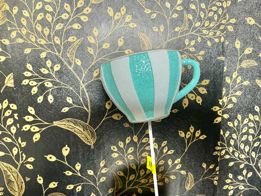 Mint tea cup pick - 63866BL