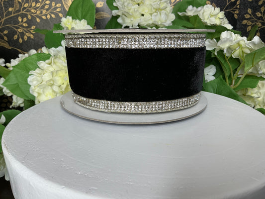 Winter diamonds Ribbon, Farrisilk Designer ribbon