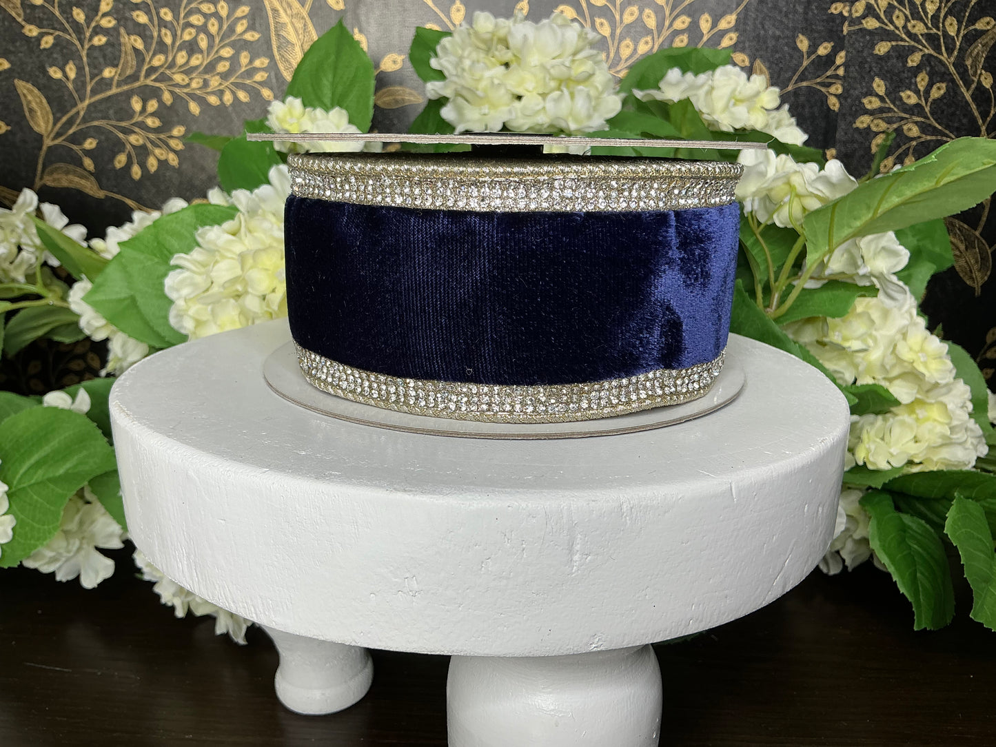 Winter diamonds Ribbon, Farrisilk Designer ribbon