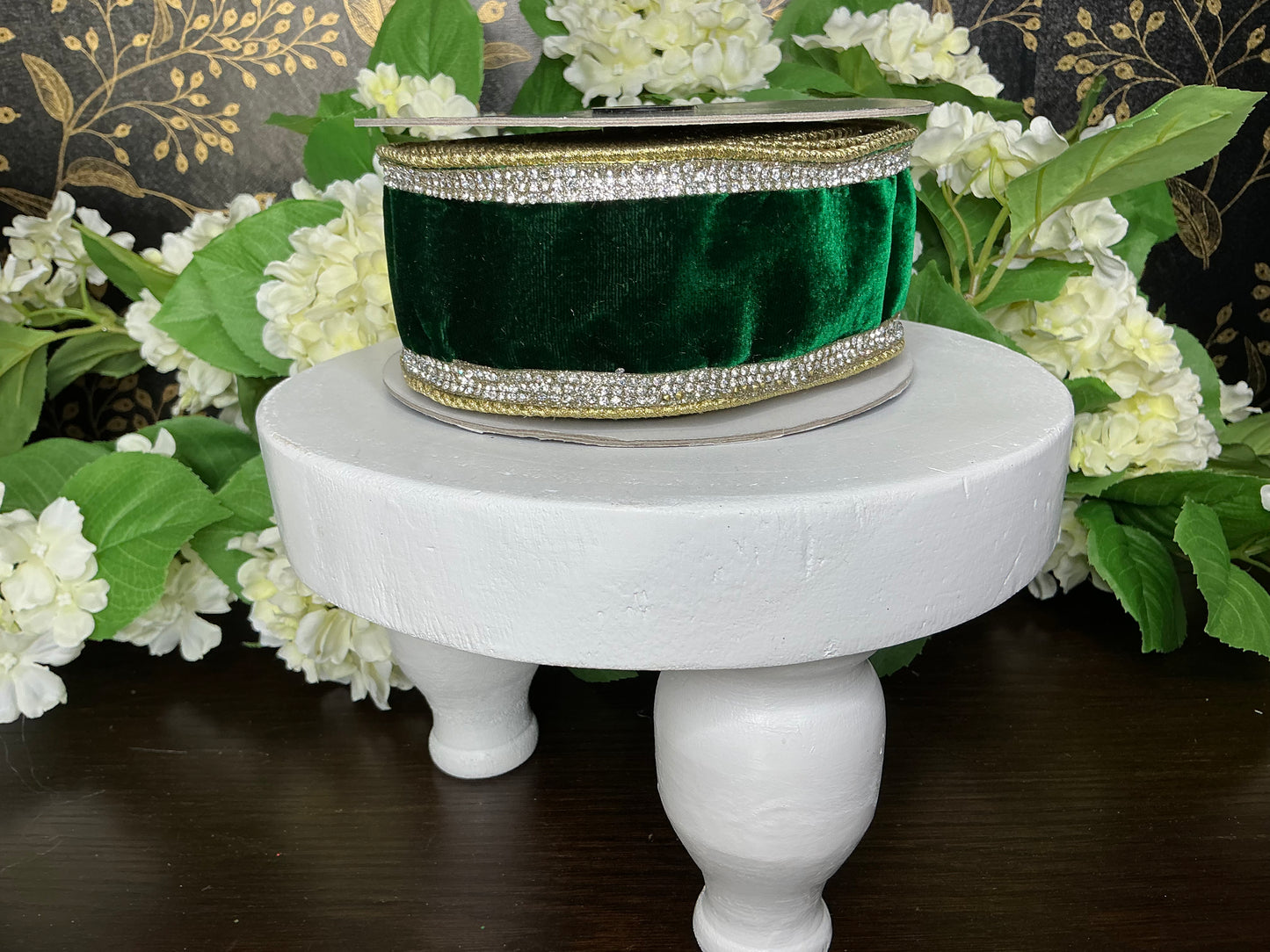 Winter diamonds Ribbon, Farrisilk Designer ribbon
