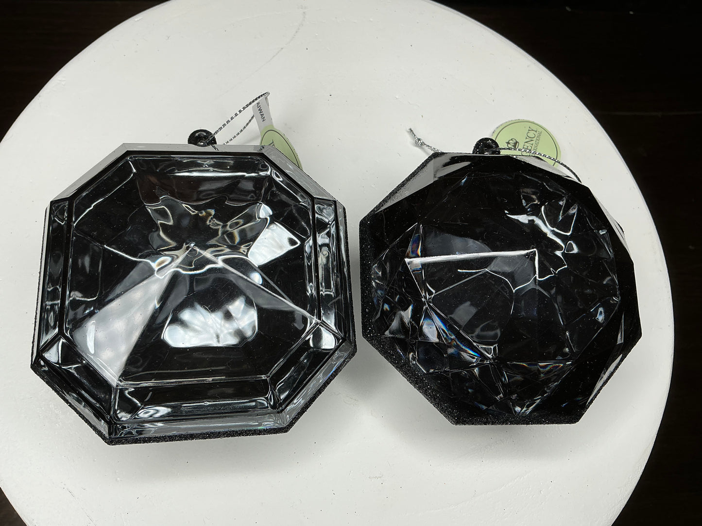 Black gem/Jewel set of 2, MTX67413