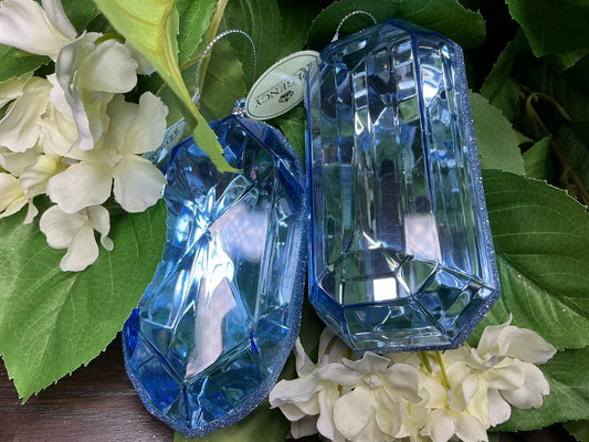 Blue gem/jewel set of 2, MTX67414