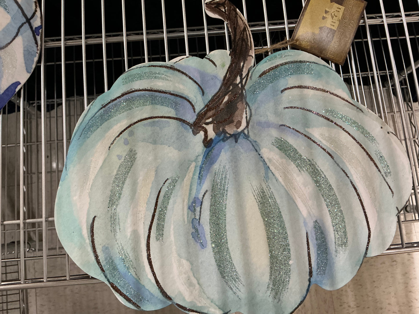 Blue and White Pumpkins, Round Top Collection