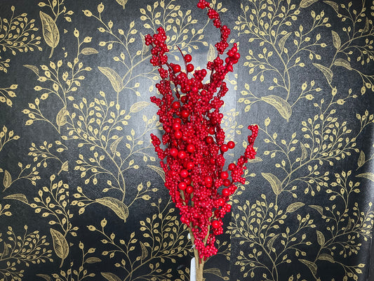 Red berry Spray, F4506752