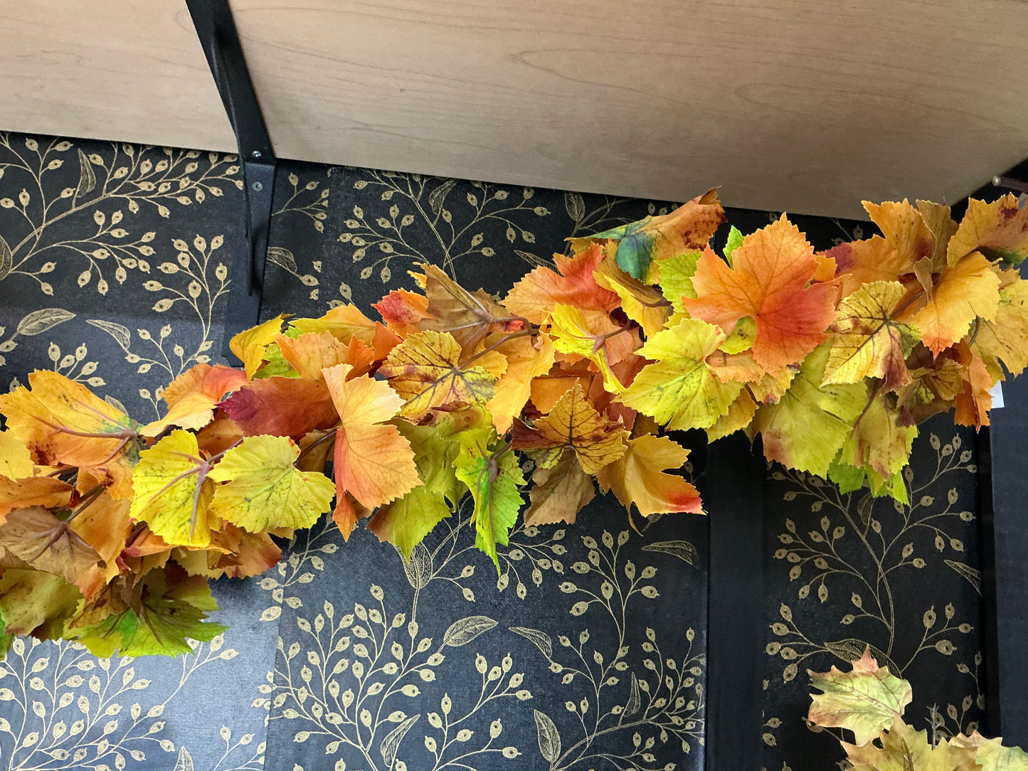 Maple leaf garland, FL7037-FALL