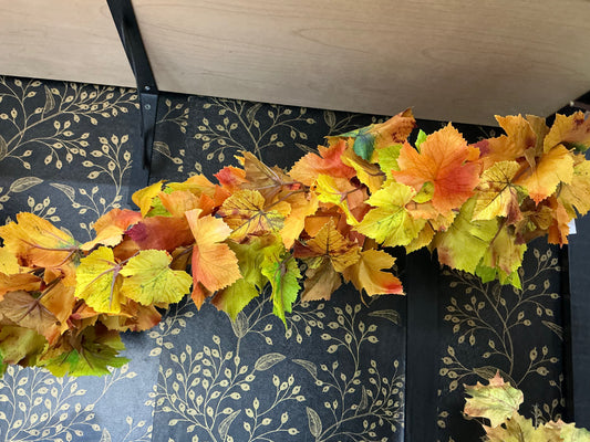 Maple leaf garland, FL7037-FALL