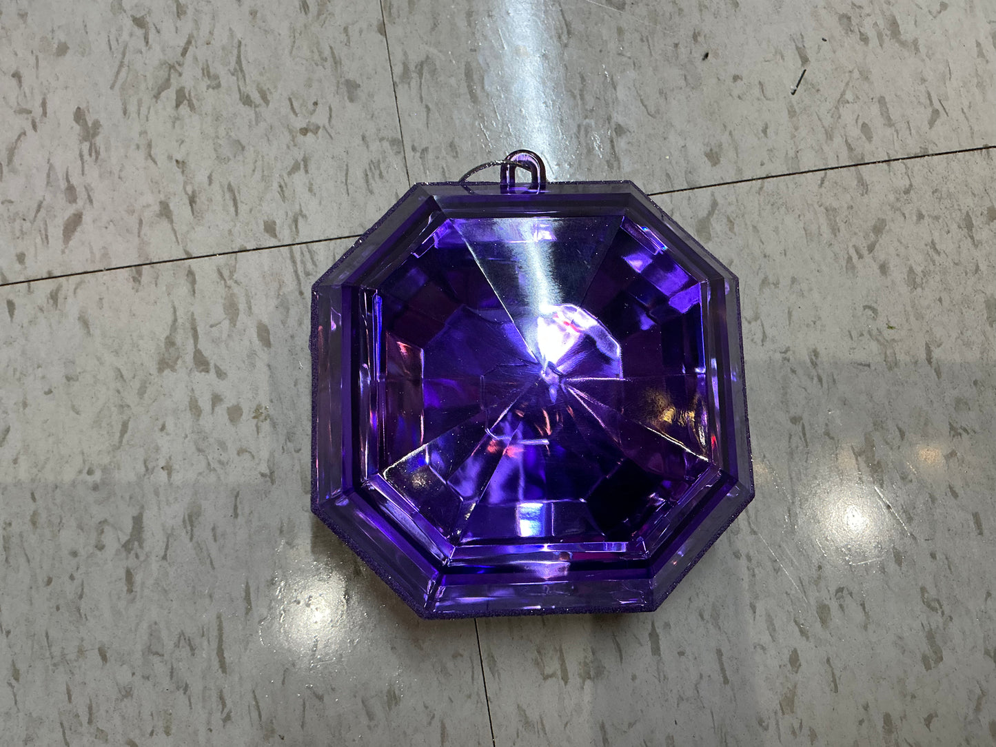 Purple jewel/gem, 6 inch, MTX67415