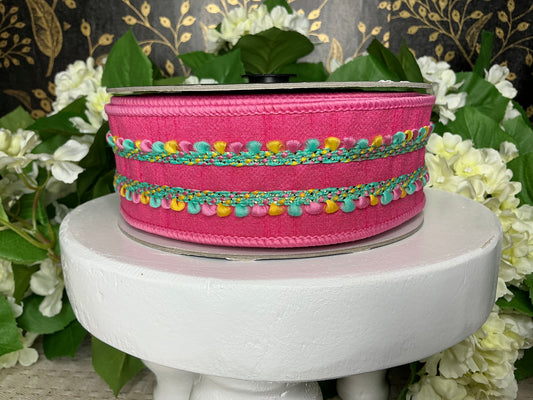 Sherbert Puffs Ribbon, Farrisilk Designer Ribbon, SR110-74