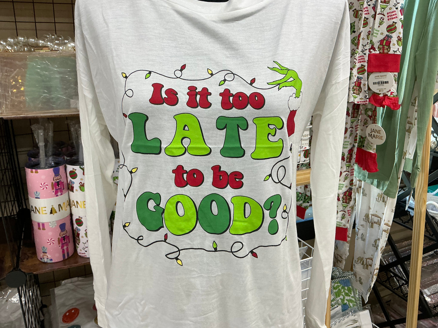Grinch PJs - Adult