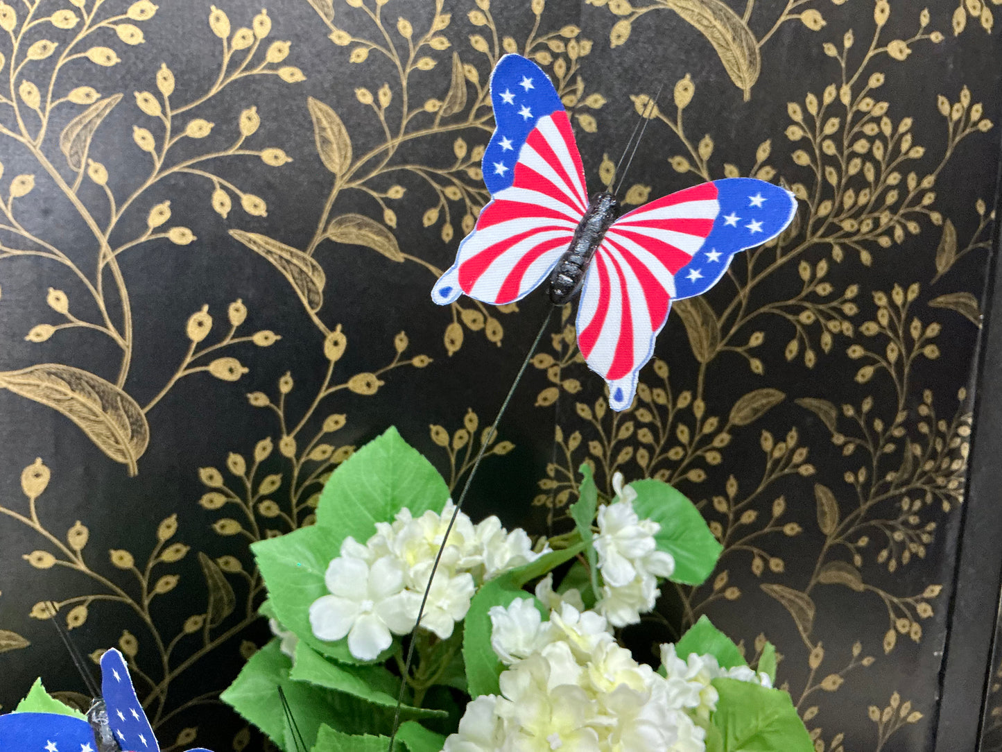 Patriotic Butterfly spray, MT25163