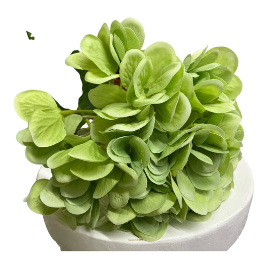 Green Hydrangea Stem, Real Touch, Artificial