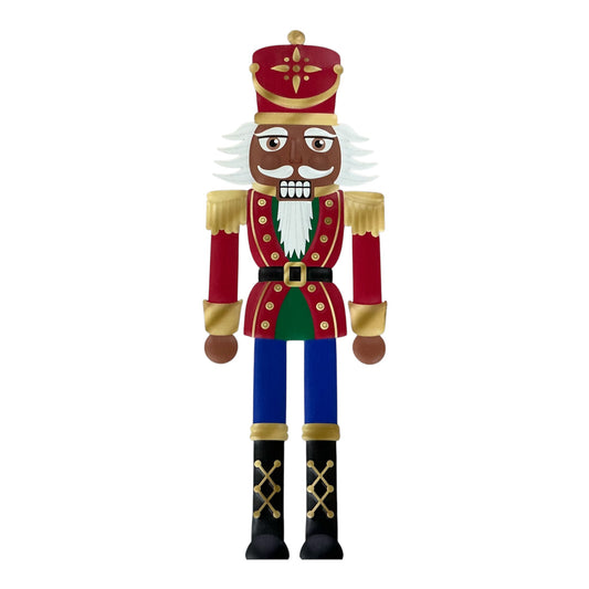 Nutcracker sign - dark skin