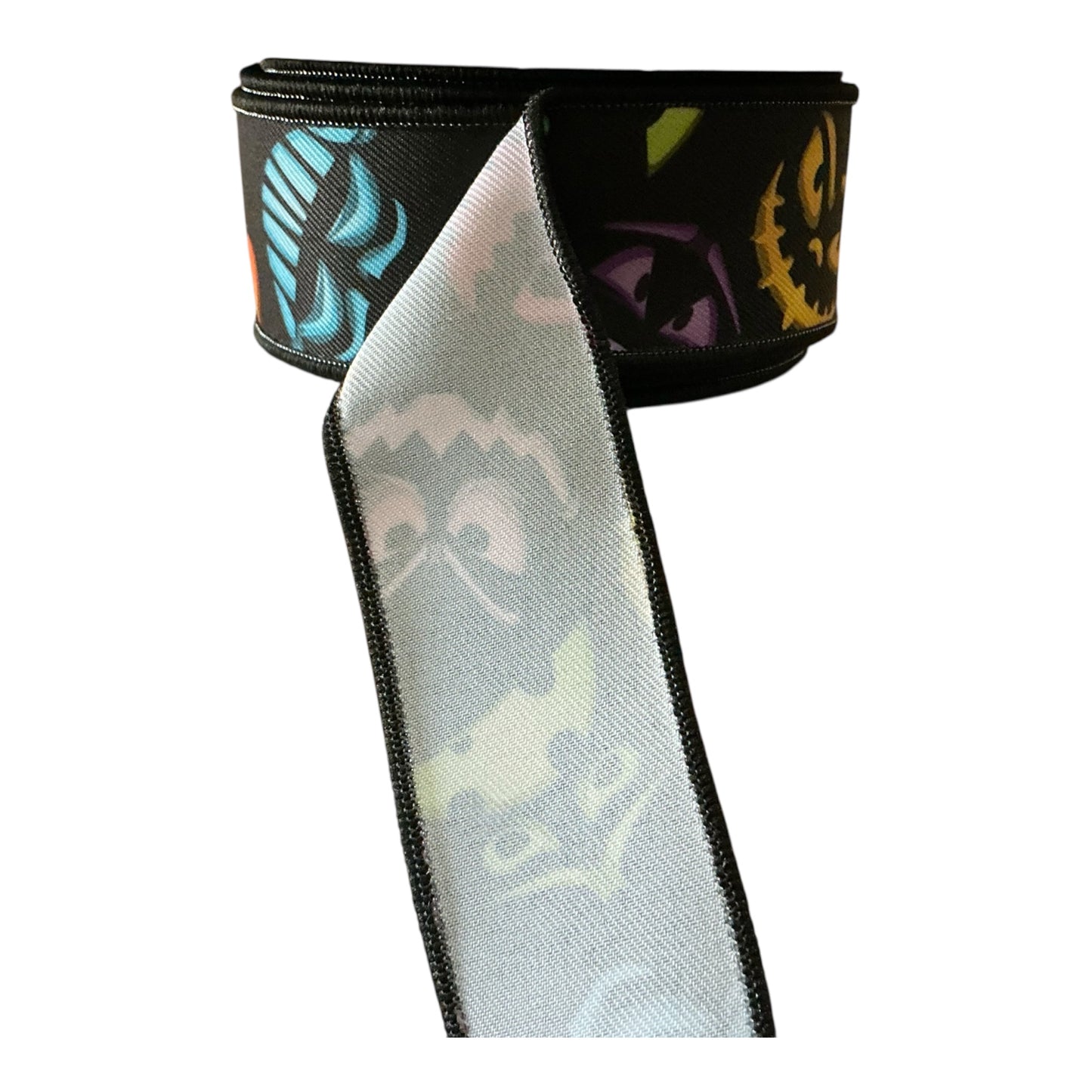 Pumpkin Scary Faces Ribbon