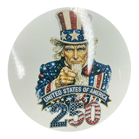 Uncle Sam Sign - Wreath Attachment