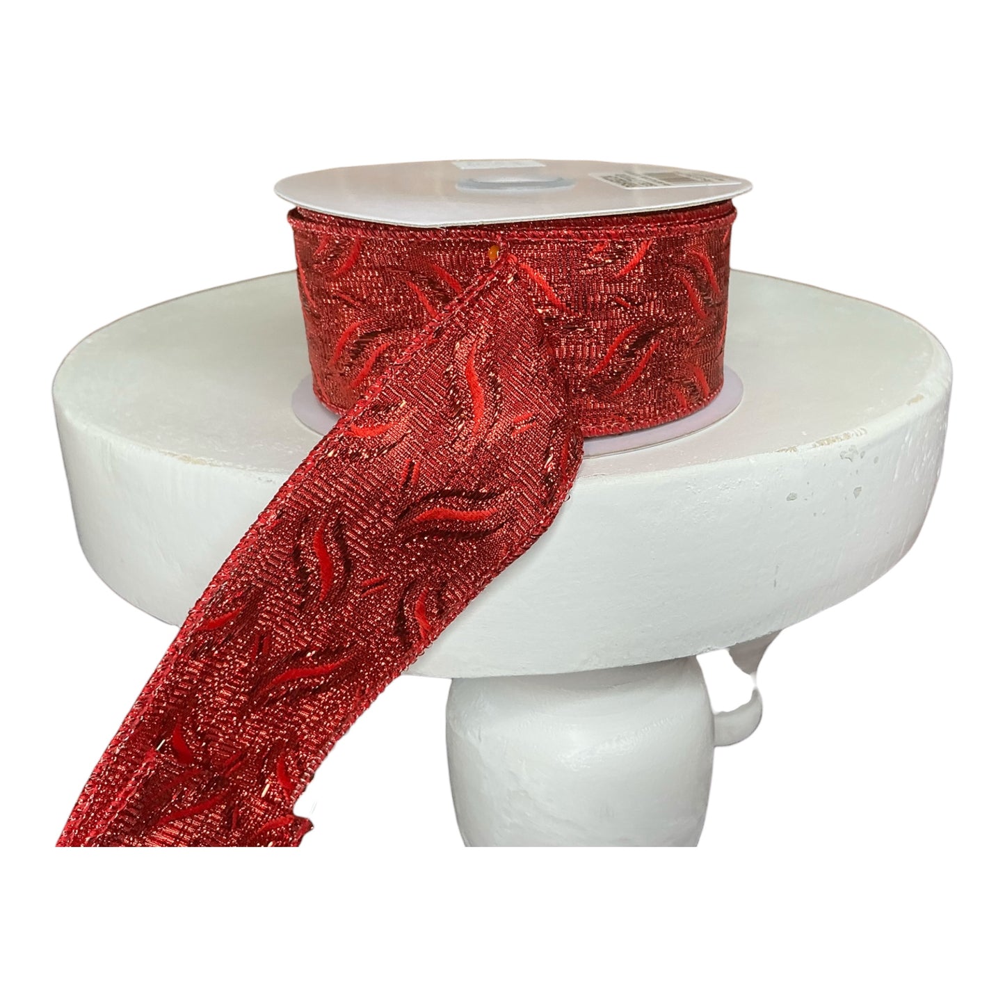 Red Metallic Ribbon - 1.5”