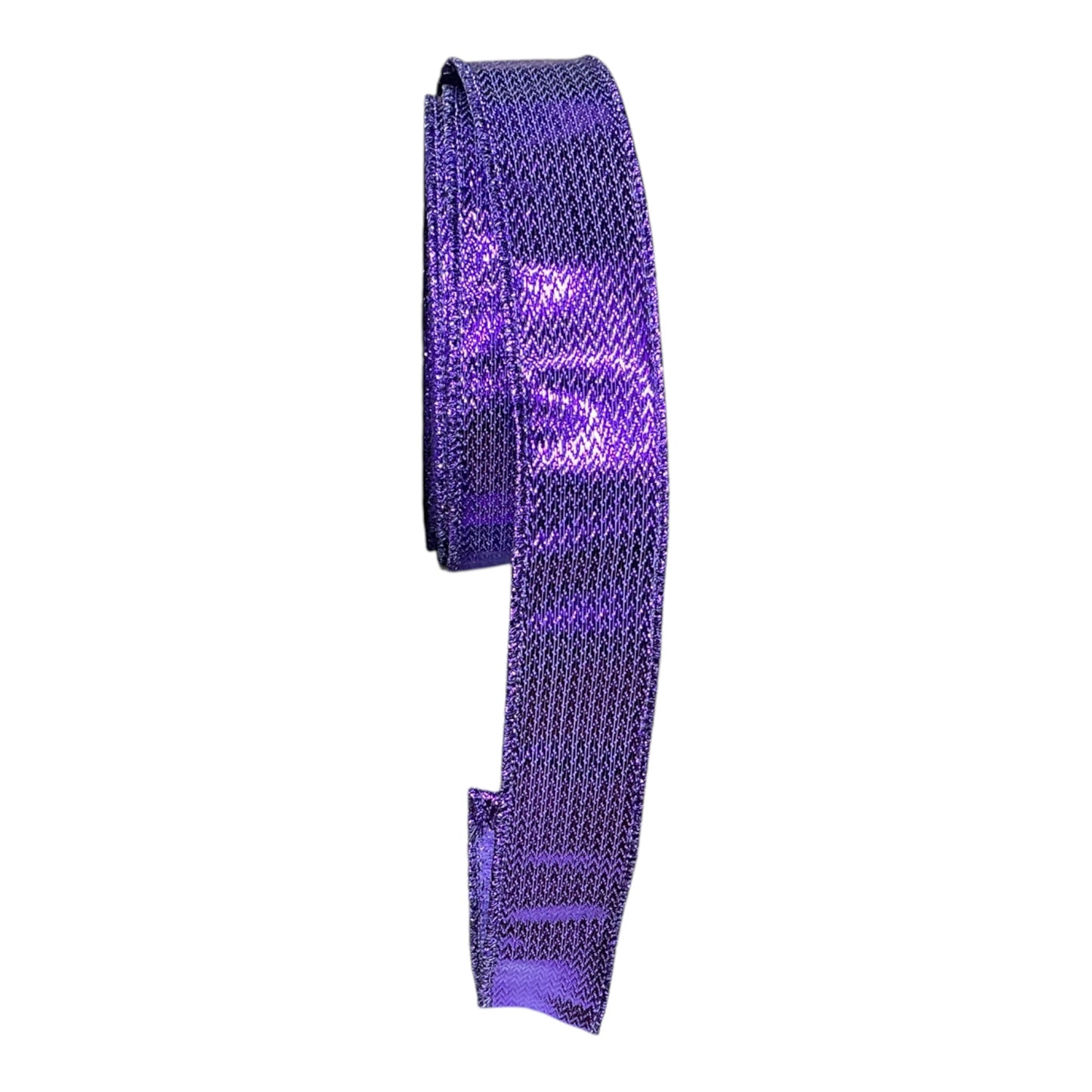 Purple Metallic Ribbon