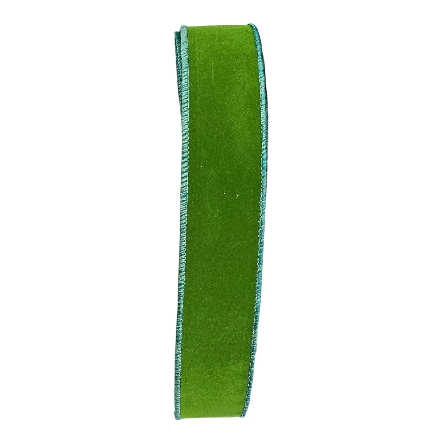 Moss Green Indoor Velvet Ribbon