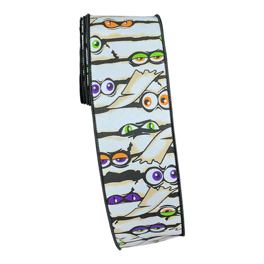 Mummy Eyes Ribbon - 2.5”