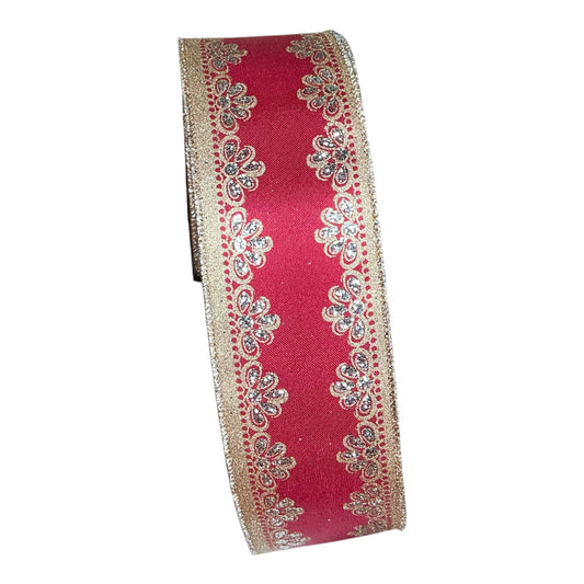 Red/Gold Scalloped Edges