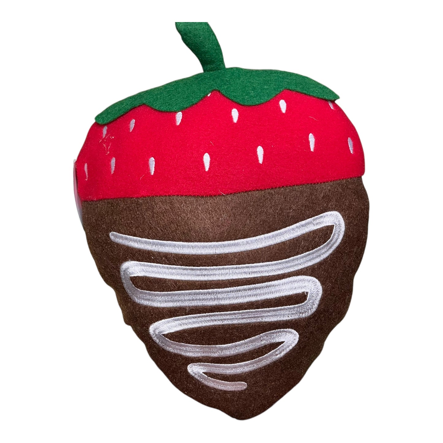 Plush Chocolate Strawberry Wreath Attachment