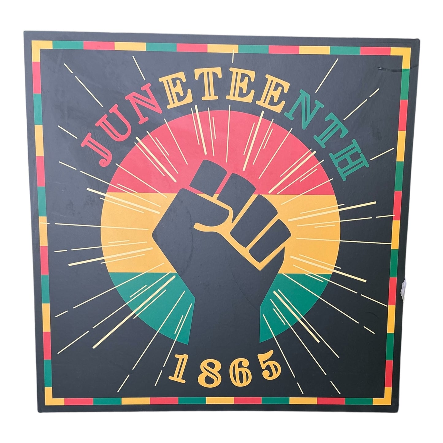 Juneteenth Sign - 10” Square