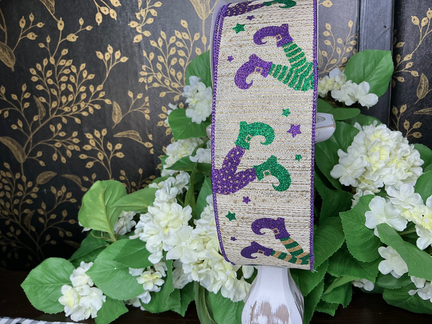Jester Legs Ribbon - Mardi Gras