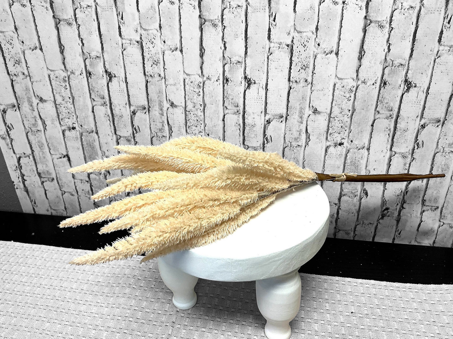 Pink Flocked Foxtail Grass Bundle x3, 24”, MTF23862